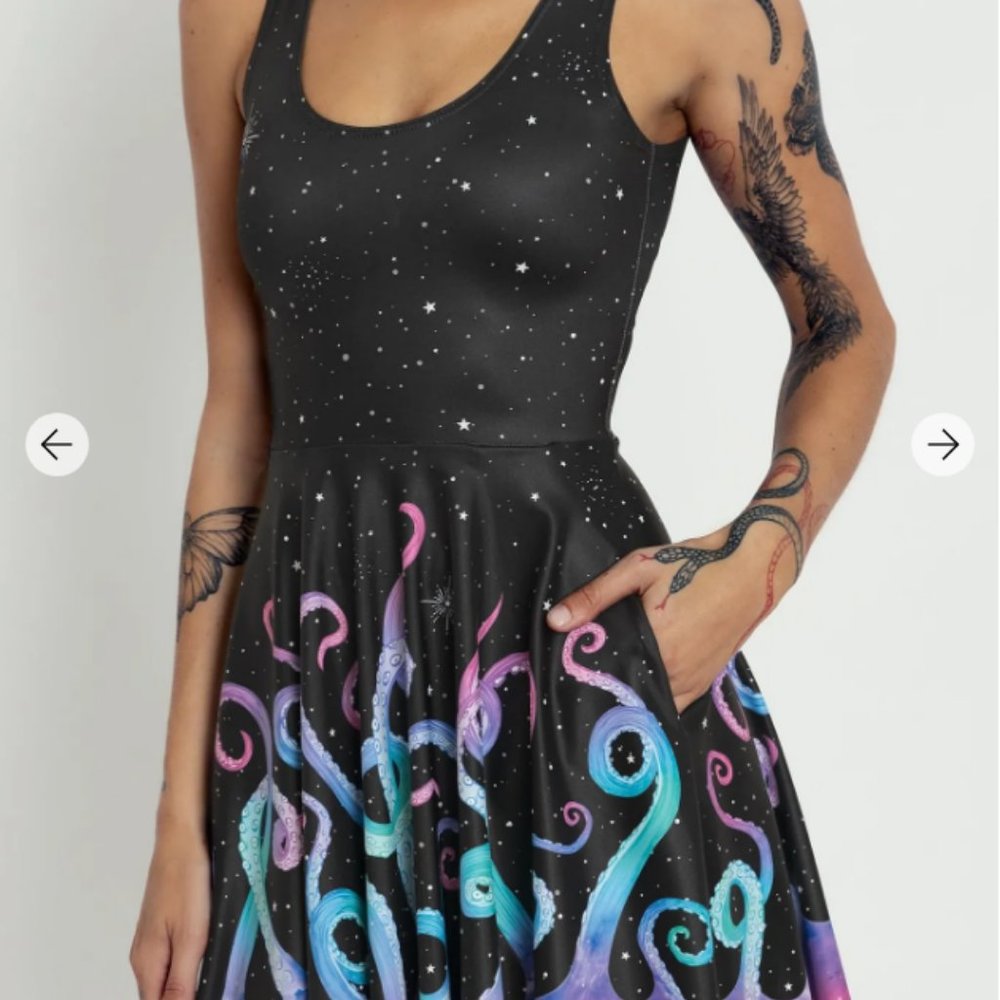 Blackmilk Space Tentacles Dress